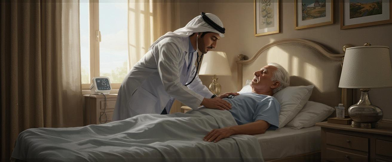 طلب طبيب منزلي